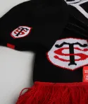 Set Hiver Echarpe Bonnet et Gants Stade Toulousain 2