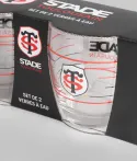 Verre à Eau Lot de 2 Stade Toulousain 2