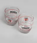Verre à Eau Lot de 2 Stade Toulousain 1