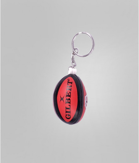 Porte clé ballon mousse Gilbert Stade Toulousain noir 1