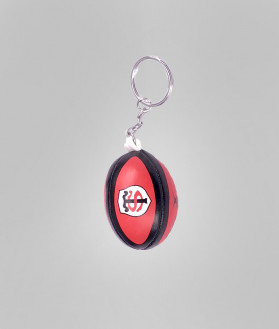 Porte clé ballon mousse Gilbert Stade Toulousain Rouge 1