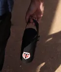 Sacoche Pétanque Toile Noire Stade Toulousain 1