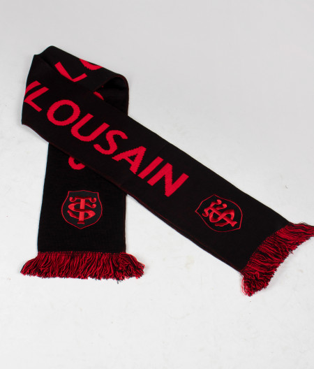 Echarpe Jacquard Broderie Stade Toulousain 1