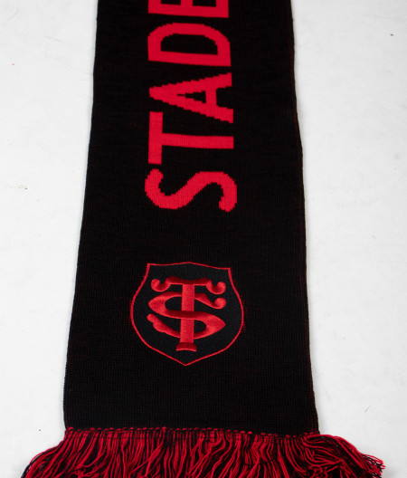Echarpe Jacquard Broderie Stade Toulousain 1
