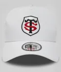 Casquette Unisexe New Era Trucker Stade Toulousain blanc  4
