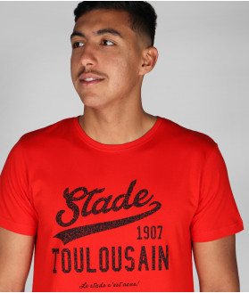 T-Shirt Manches Courtes Homme Brave Stade Toulousain rouge 2