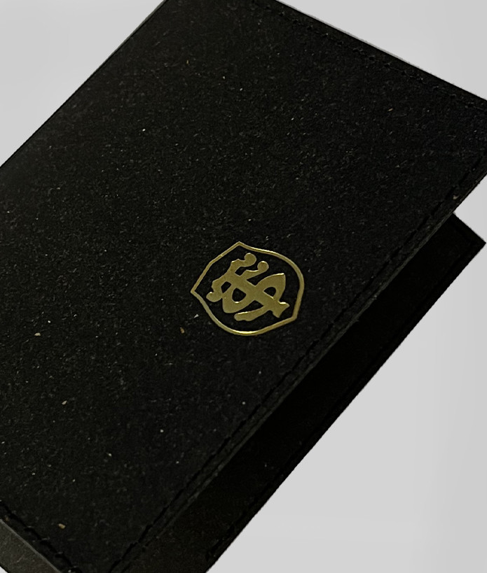Porte Carte Cuir Recyclé Made in France Stade Toulousain 2