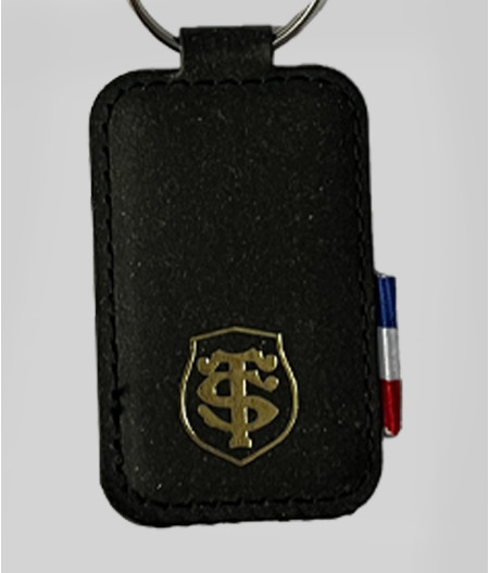 Porte-Clé Cuir Recyclé Made In France Stade Toulousain 1