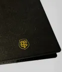 Porte Passeport Cuir Recyclé Made in France Stade Toulousain 2