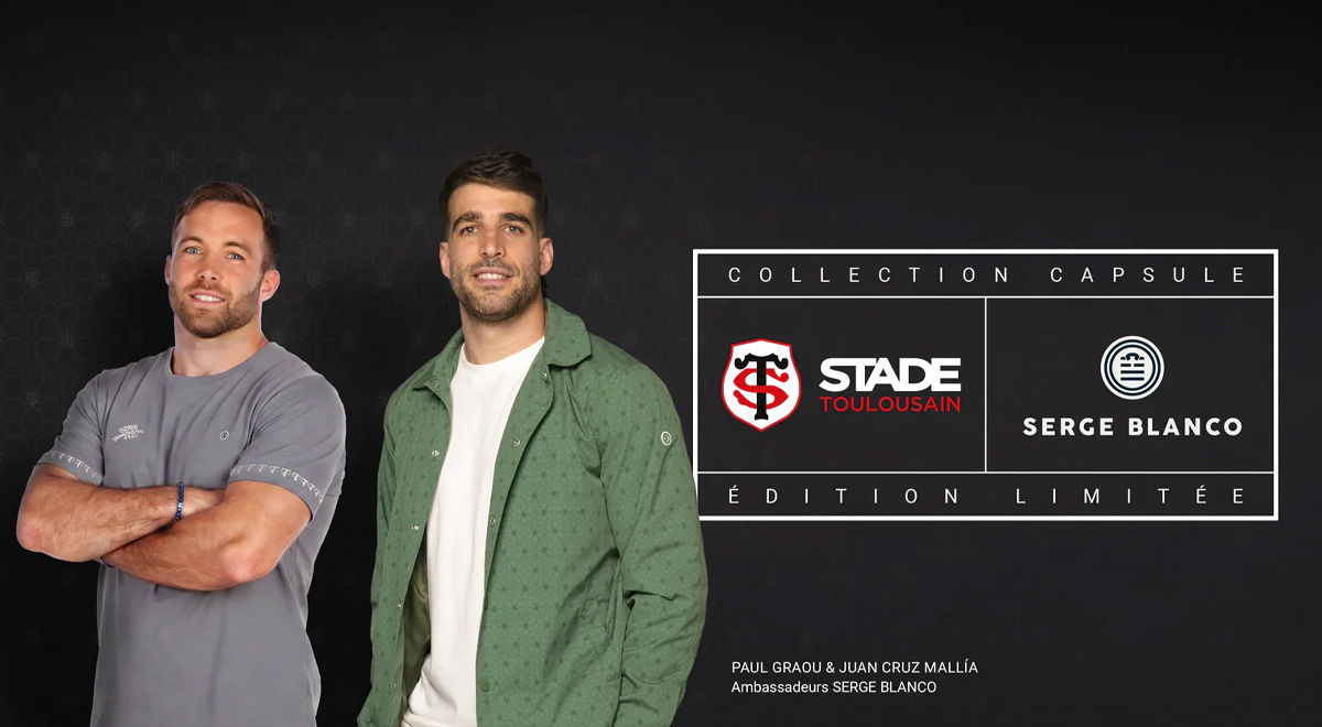 Collab’ exclusive Serge Blanco
